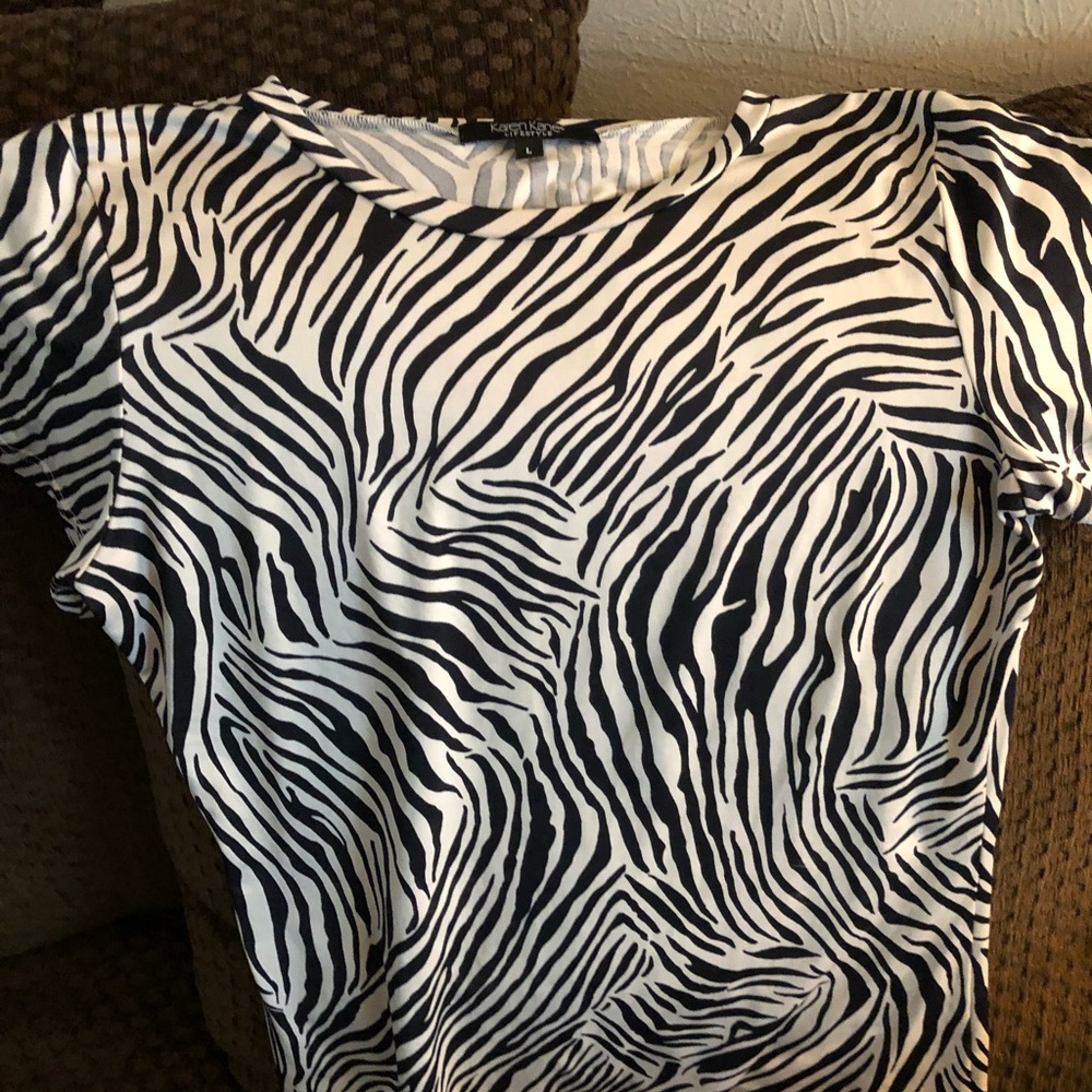 Zebra print shirt